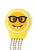 OctoClip Refrigerator Magnet – Nerd Emoji with Multi Colored Clips