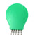 OctoClip Refrigerator Magnet – Solid Green with Multicolored Clips